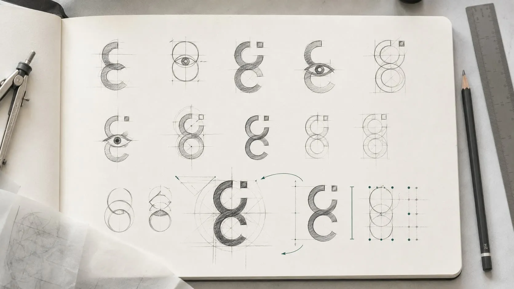 Naqaa Al Ain — A full identity built from the Arabic ع of العين — mark, bilingual type system and authored guidelines, extended across packaging, retail, social and out-of-home.